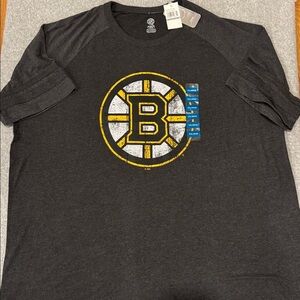 Boston Bruins Black T-Shirt- NWT- 2XL